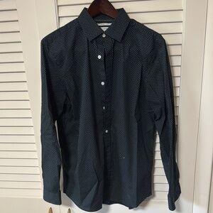 Men's Black Polka Dot Shirt